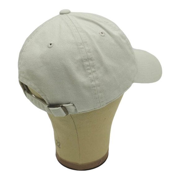 American Needle 2014 Masters Adjustable Tuck Strap Cap Golf Baseball Hat Khaki - Picture 14 of 14